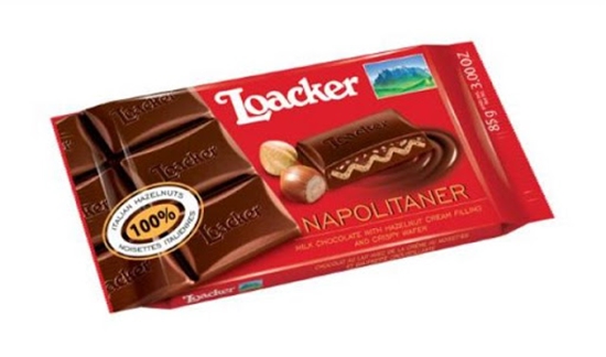 Picture of LOACKER NAPOLITANER BAR 87GR